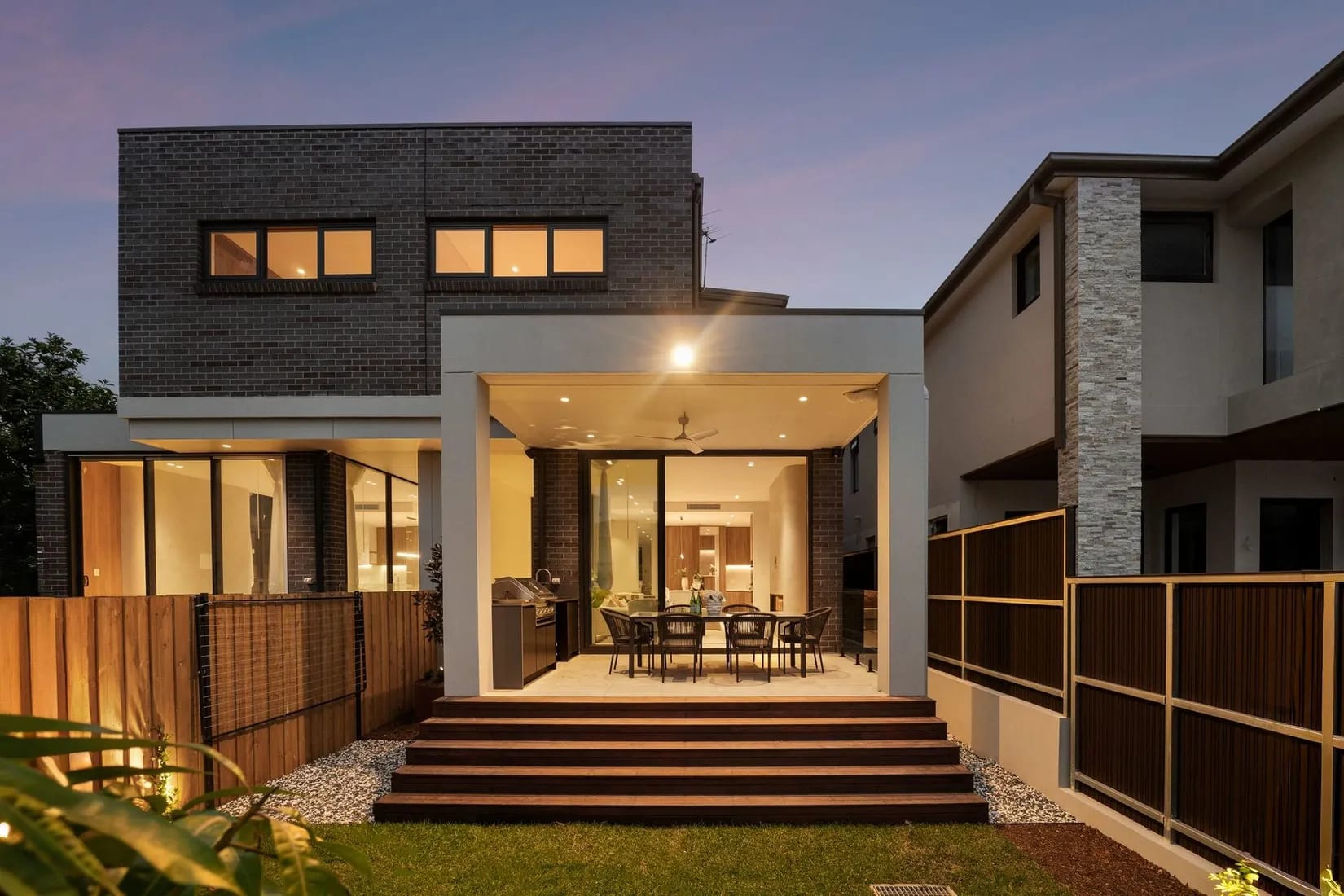 Burwood duplex timber-look battens — photo 3